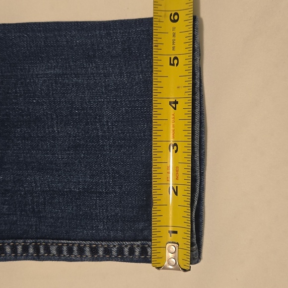 Levi's 524 Too Superlow Distressed Jeans 9M W29 L32 - Picture 14 of 14